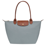 Longchamp - Medium Le Pliage Tote, Stahl
