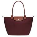 Longchamp - Medium Le Pliage Tote, Burgunderrot