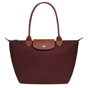 Longchamp - Medium Le Pliage Tote, Burgunderrot