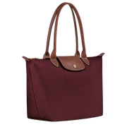 Longchamp - Medium Le Pliage Tote, Burgunderrot