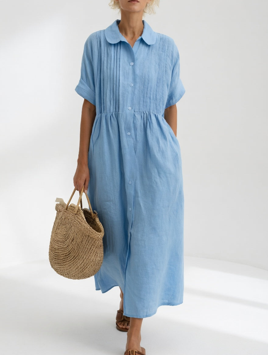 Lysandra | Leichtes und Sommerliches Hemdblusenkleid