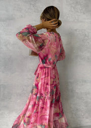 Hazel | Wickelkleid mit floralem Muster