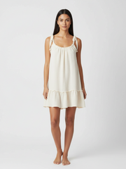 Helena | Lockeres Mini-Kleid mit Rückenausschnitt
