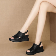 Deloria™ | Orthopädische Wedge Slingback Sandalen