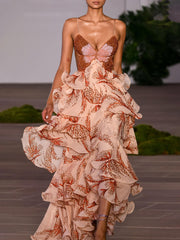 Medina | Abito Maxi Papillon Signature