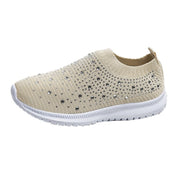 Sneaker mit Glitzerdetails
