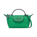 Mini-Leder Longchamp Tasche - Grün