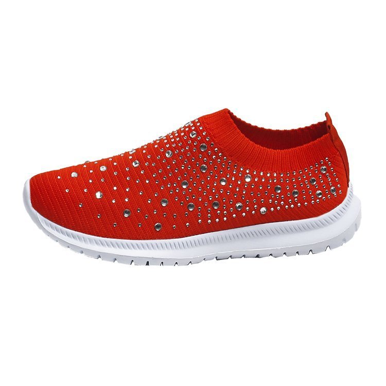 Sneaker mit Glitzerdetails