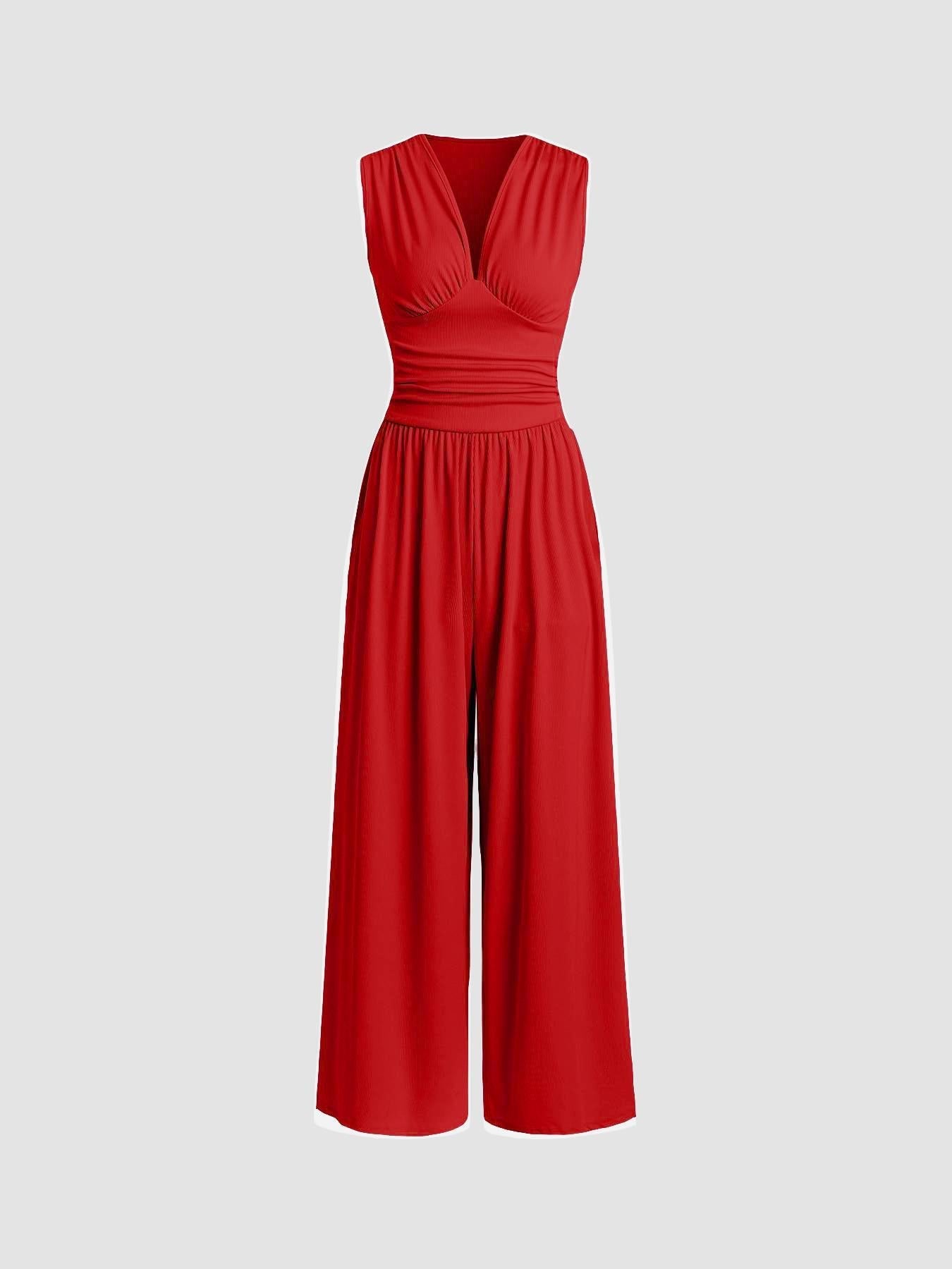 Laila | Chicer ärmelloser Jumpsuit