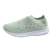 Sneaker mit Glitzerdetails