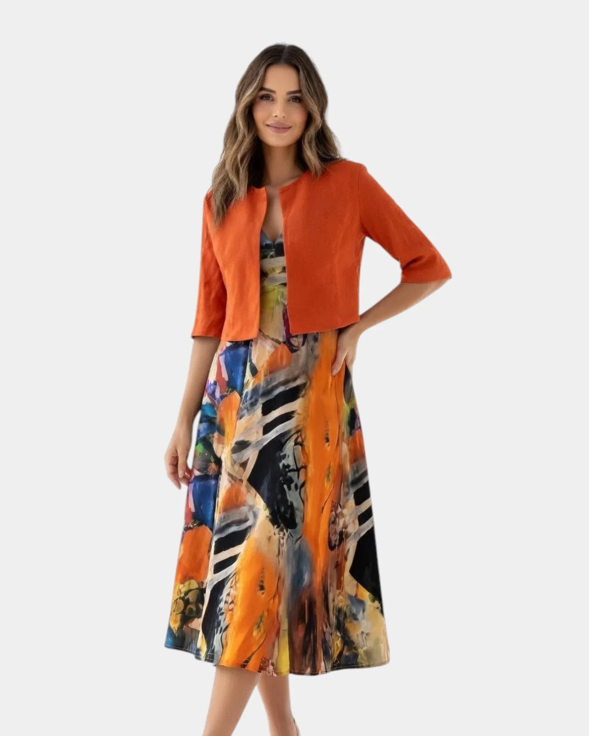 Stacy Kleid mit Muster