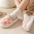 Slipper mit Karomuster