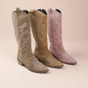 Westernstiefel mit Muster