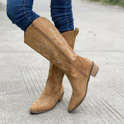 Westernstiefel mit Muster