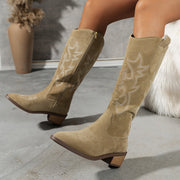 Gestickte Westernstiefel