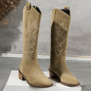 Gestickte Westernstiefel