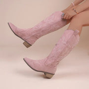 Gestickte Westernstiefel