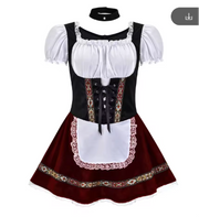 Leni | Dirndl mit Schürze im Trachten-Stil