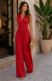 Laila | Chicer ärmelloser Jumpsuit