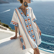 Una - Stilvolles Strandkleid für Sommerfeiern und Strandabenteuer