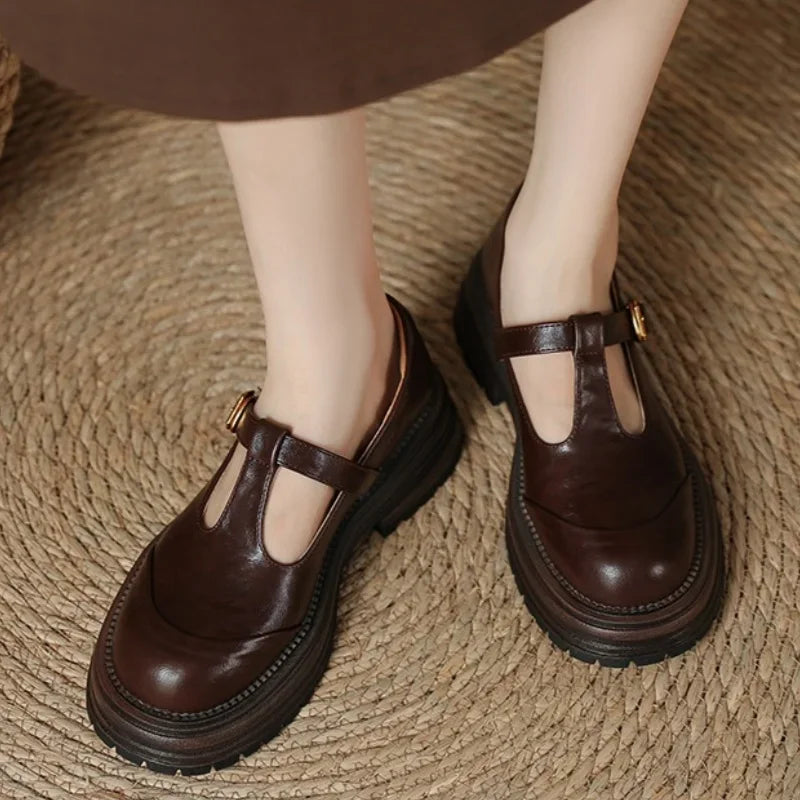 Fleur Sandalen mit T-Riemen
