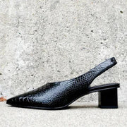 Amberly Slingback-Pumps im Retro-Look