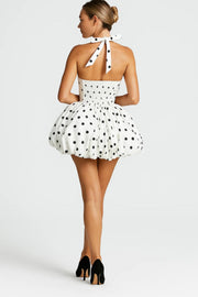 Fenja | Mini-Kleid mit Puffärmeln
