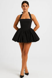 Fenja | Mini-Kleid mit Puffärmeln