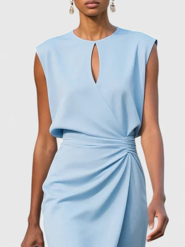 Elisa | Midikleid mit Korsage und Spitze