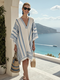 Sienna | Knielanges Kleid mit V-Ausschnitt