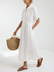 Lysandra | Leichtes und Sommerliches Hemdblusenkleid