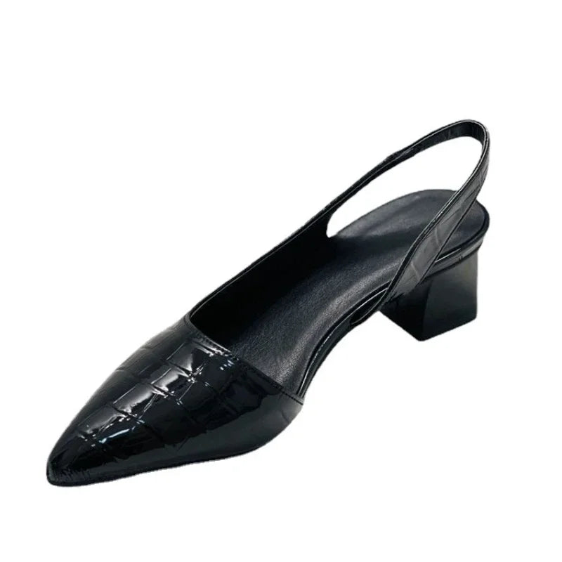 Amberly Slingback-Pumps im Retro-Look