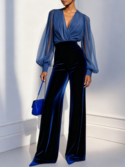 Celeste Samt Jumpsuit