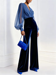 Celeste Samt Jumpsuit