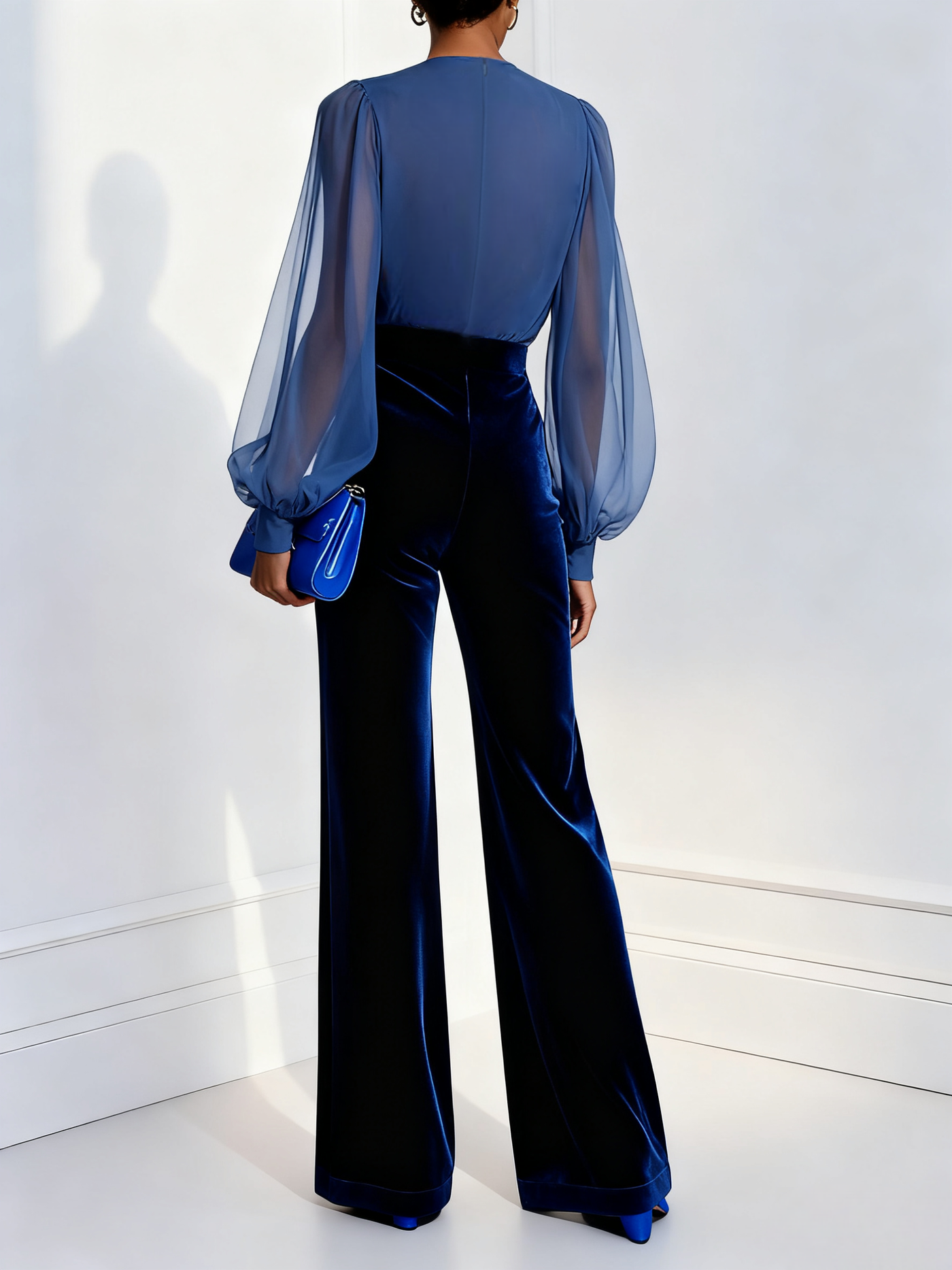 Celeste Samt Jumpsuit
