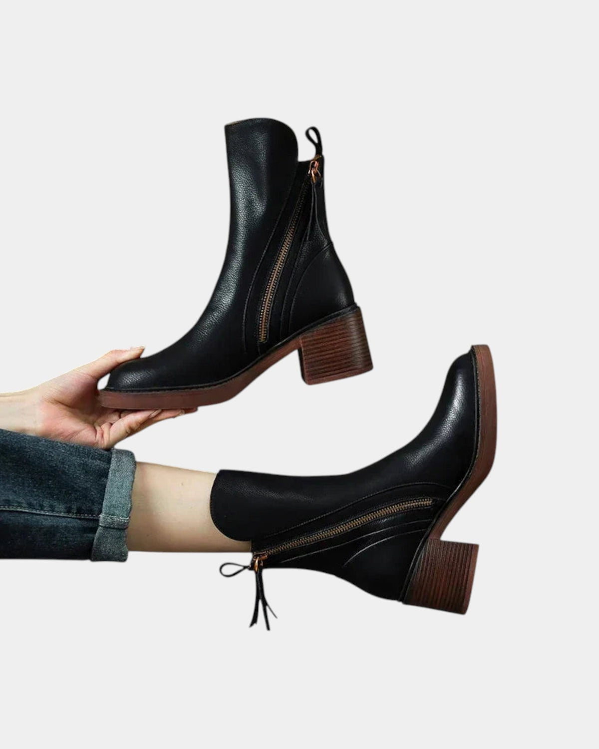 Brélyne Stiefeletten mit markanter Sohle