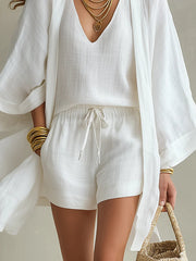 Sophie Cardigan und Shorts Set