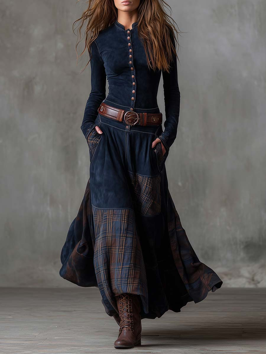 Michelle | Belted Dress