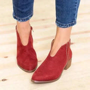 Stiefeletten mit Leopardenmuster