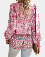 Jany Bluse mit Blumenmuster
