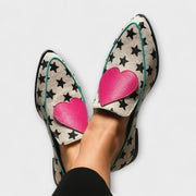 Helena - Soft Beige Loafers