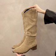 Westernstiefel mit Reißverschluss