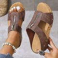 Jose | Orthopädische Sandalen mit Keilabsatz