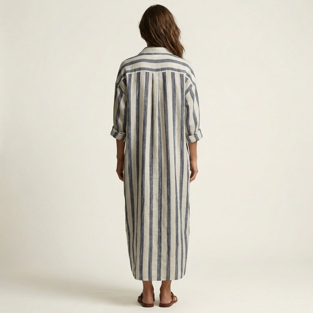 Carra | Gestreiftes Maxikleid