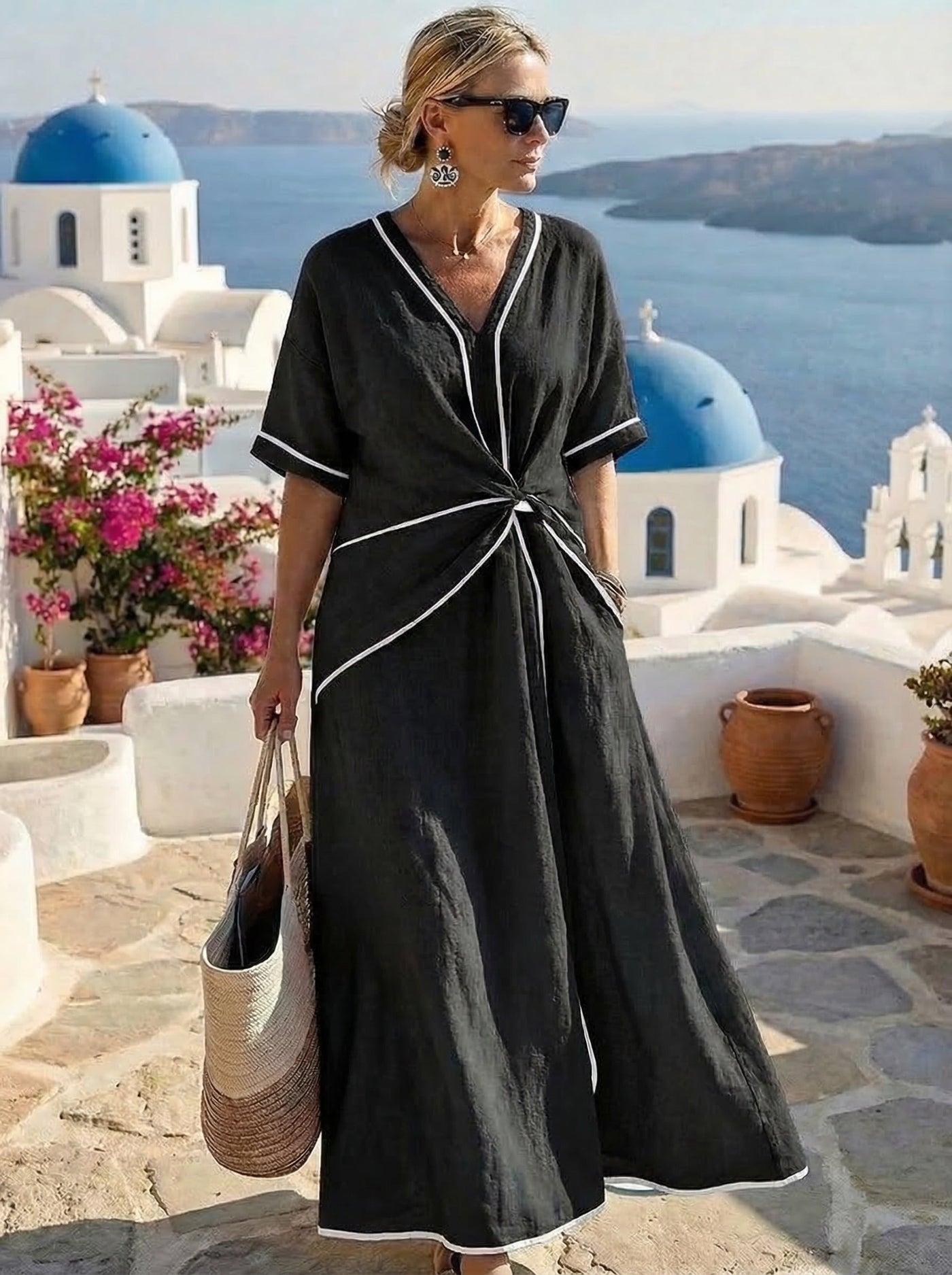 Santorini | Leichtes Sommerkleid