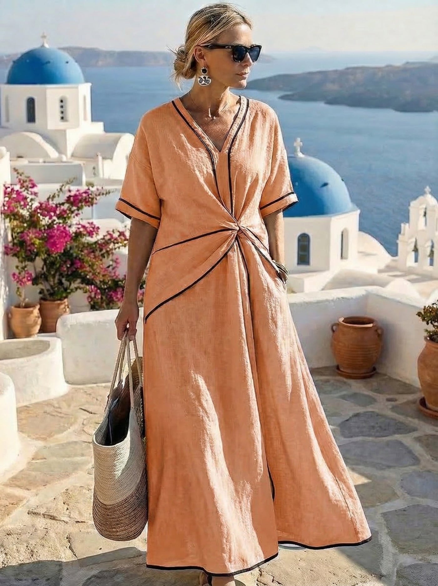 Santorini | Leichtes Sommerkleid