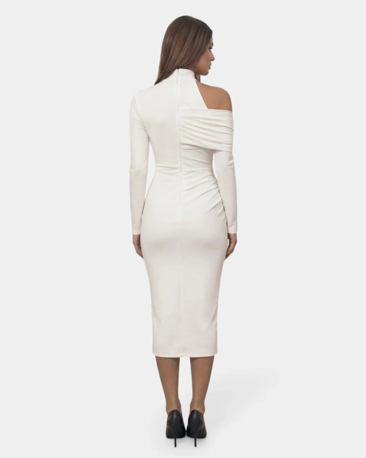 Fernande Kleid mit Drapierung