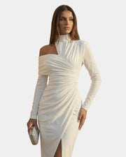 Fernande Kleid mit Drapierung