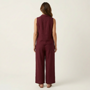 Twiila | Wickeloberteil & Weite-Hosen-Set