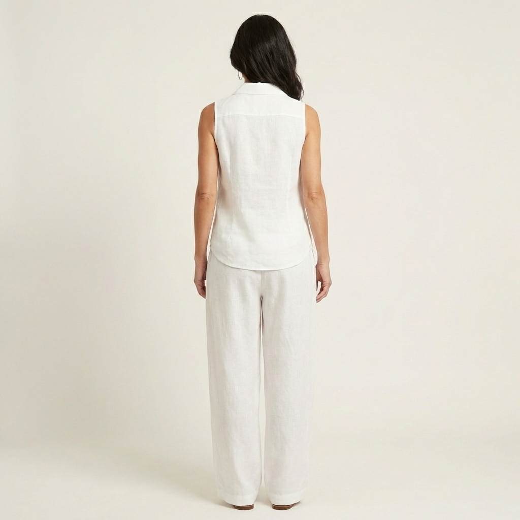 Twiila | Wickeloberteil & Weite-Hosen-Set
